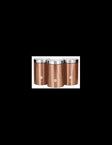 3 piese canister set, rose goldBH/6720 Berlinger - produs de calitate si ieftin