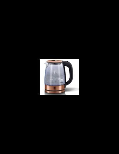 Electric glass kettle, rose goldBH/9118 Berlinger - produs de calitate si ieftin