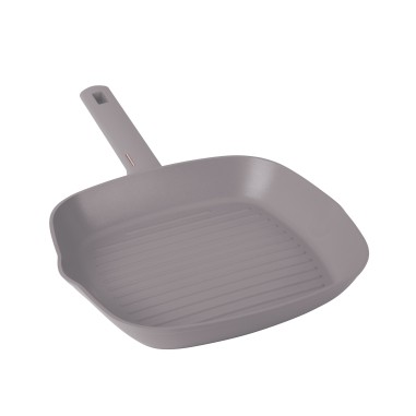 Tigaie grill, 28 cm, 2.1 Litri, Berlinger Haus, Taupe Collection, BH 8096