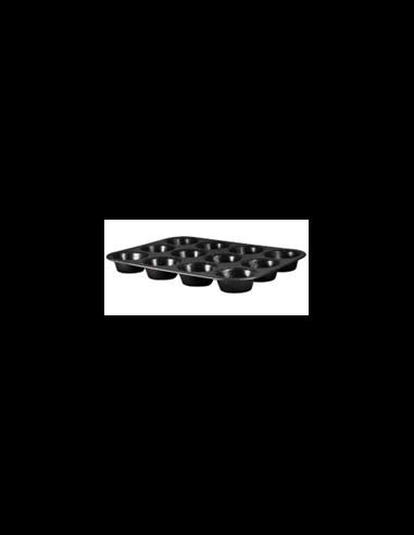 12 piese muffin pan, blackBH/1436 Berlinger - produs de calitate si ieftin