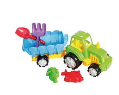 Tractor cu jucarii de nisip Costinesti Burak toys