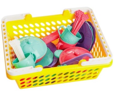 Set pentru picnic de joaca pentru copii, 21 piese, Burak Toys