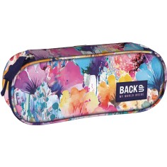 Penar oval BackUp, model Flowers, 23x9x5cm, multicolor,...