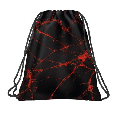 Sac sport pentru incaltaminte, Backup WOB6A40, 41x35cm, multicolor, Venom