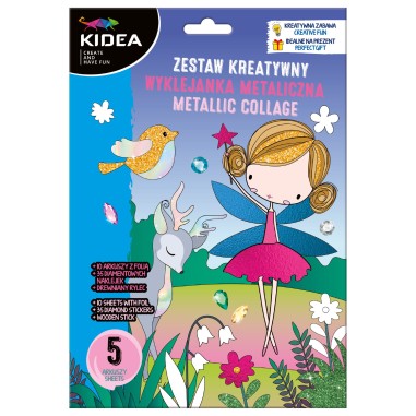 Set creativ pentru copii Kidea, Multicolor, Fairy ZKWMAKA