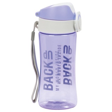 Sticla de apa pentru copii, Back Up, BB6A33, 400ml, 6x7x18cm, mov