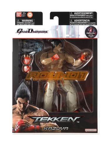 BANDAI FIGURINA TEKKEN KAZUYA MISHIMA 17CM