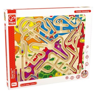 HAPE LABIRINT MAGNETIC ZOO&39M - DISTRACTIE LA DUBLU