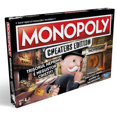 MONOPOLY CHEATERS EDITION LIMBA ROMANA