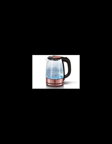 Electric glass kettle, pinkBH/9078 Berlinger - produs de calitate si ieftin