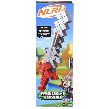 NERF BLASTER SABIE NERF MINECRAFT HEARTSTEALER