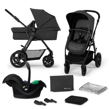 CARUCIOR MULTIFUNCTIONAL KINDERKRAFT MOOV, 3 IN 1, BLACK