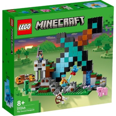 LEGO MINECRAFT AVANPOSTUL SABIEI 21244