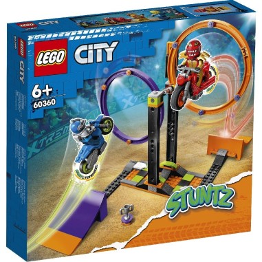 LEGO CITY PROVOCAREA DE CASCADORII CU ROTIRI 60360