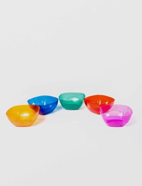 Bol cristal patrat, 19x19x10 cm, Sterk, diverse culori, NR.2 - Sterk produs de vanzare-poza- 1