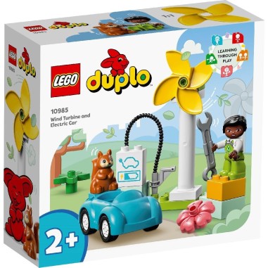 LEGO DUPLO TUBINA EOLIANA SI MASINA ELECTRICA 10985