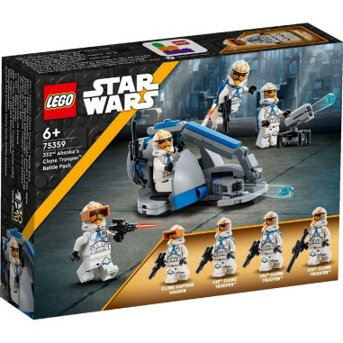 LEGO STAR WARS PACHET DE LUPTA CLONE TROOPER AL LUI AHSOKA DIN COMPANIA 332 75359