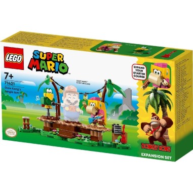 LEGO SUPER MARIO SET DE EXTINDERE CONCERTUL LUI DIXIE KONG IN JUNGLA 71421