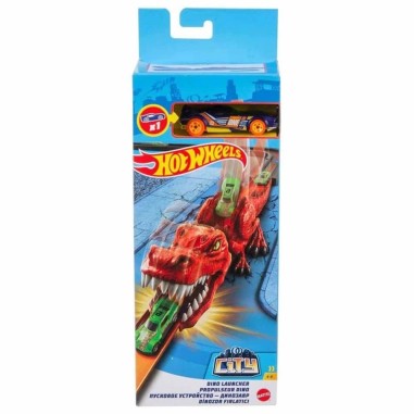 HOT WHEELS GAMA CITY DINO LANSATOR