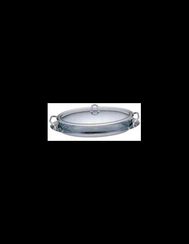 2 in 1 food container and serving tray, oval 3 LBH/1385 Berlinger - produs de calitate si ieftin