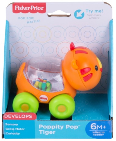 FISHER PRICE JUCARIE APASA SI MERGI TIGRU