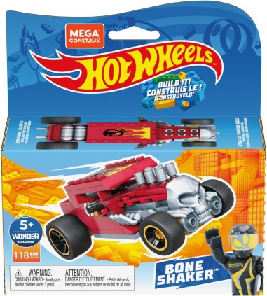 HOT WHEELS MEGA MASINUTA CONSTRUIBILA BONE SHAKER