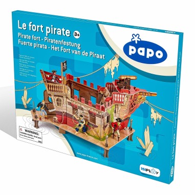 PAPO FIGURINA PUZZLE 3D CORABIE PIRATI