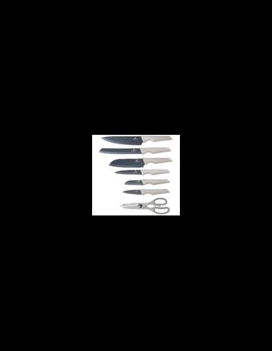 7 piese set cutite, matt greyBH/2835 Berlinger - produs de calitate si ieftin