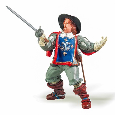 PAPO FIGURINA MUSCHETARUL PORTHOS