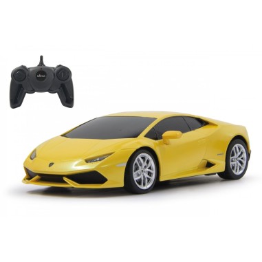 MASINA CU TELECOMANDA LAMBORGHINI HURAC?N LP610-4 GALBEN CU SCARA 1 LA 24