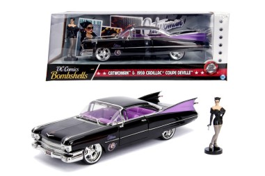 DC COMICS BOMBSHELLS 1959 CADILLAC CAT WOMAN SCARA 1 LA 24