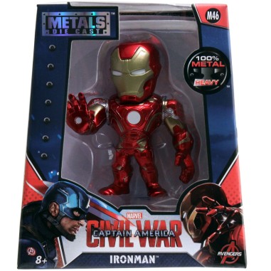 MARVEL FIGURINA METALICA IRON MAN 10CM