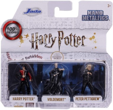 HARRY POTTER SET 3 NANOFIGURINE 4CM