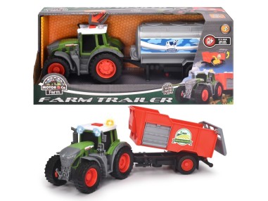 DICKIE FENDT TRACTOR CU REMORCA