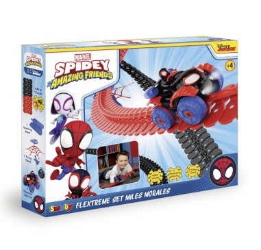 SMOBY SPIDEY CIRCUIT FLEXTREME SET MILES MORALES