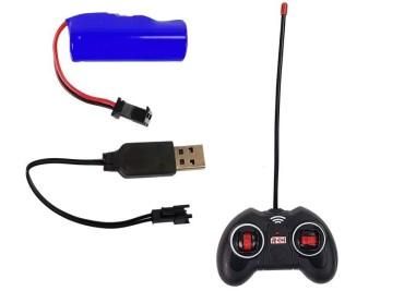 Camion de jucarie RC, cu telecomanda si remorca cisterna, 1:48, 9079  - produs de calitate si ieftin