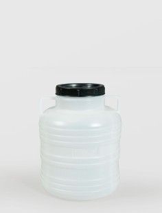 Bidon 20 litri, cu capac prin infiletare si manere, Sterk, Plastic Albastru sau Alb - Sterk produs de vanzare-poza- 2