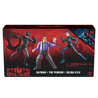 BATMAN FILM SET DE 3 FIGURINE 10CM