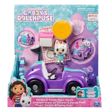 GABBYS DOLLHOUSE VEHICUL CU FIGURINA