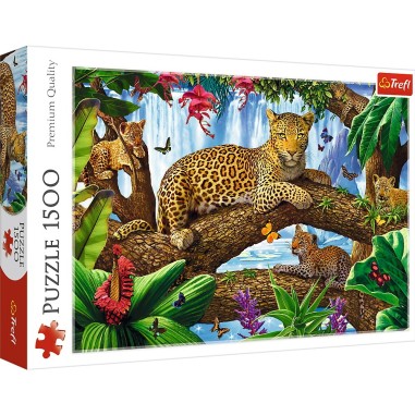 PUZZLE TREFL 1500 JAGUAR INTR-O PAUZA ODIHNITOARE