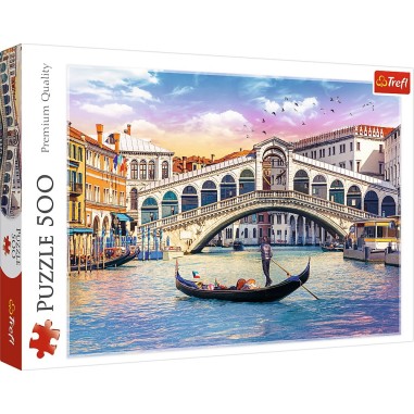 PUZZLE TREFL 500 GONDOLA IN VENETIA