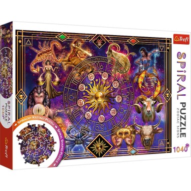 PUZZLE TREFL SPIRAL 1040 PIESE SEMNE ZODIACALE