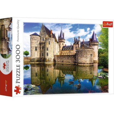 PUZZLE TREFL 3000 CASTELUL SULLY SUR LOIRE