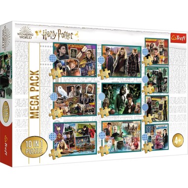 PUZZLE TREFL 10IN1 HARRY POTTER IN LUMEA LUI HARRY POTTER