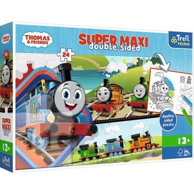 PUZZLE TREFL PRIMO 24 SUPER MAXI THOMAS SI PRIETENII