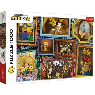 PUZZLE TREFL 1000 MINIONII