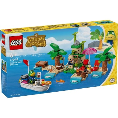 LEGO ANIMAL CROSSING TURUL INSULEI IN BARCA AL LUI KAPP N 77048