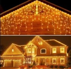 Instalatie alba de Craciun, tip turturi interconectabili, franjuri, 8m, 160 leduri, 9107W