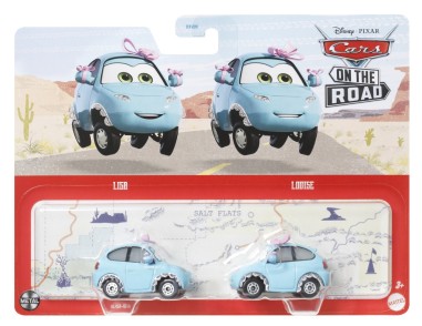 CARS3 SET 2 MASINUTE METALICE LISA SI LOUISE