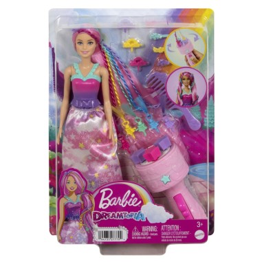 BARBIE DREAMTROPIA PAPUSA CU APARAT DE COAFAT